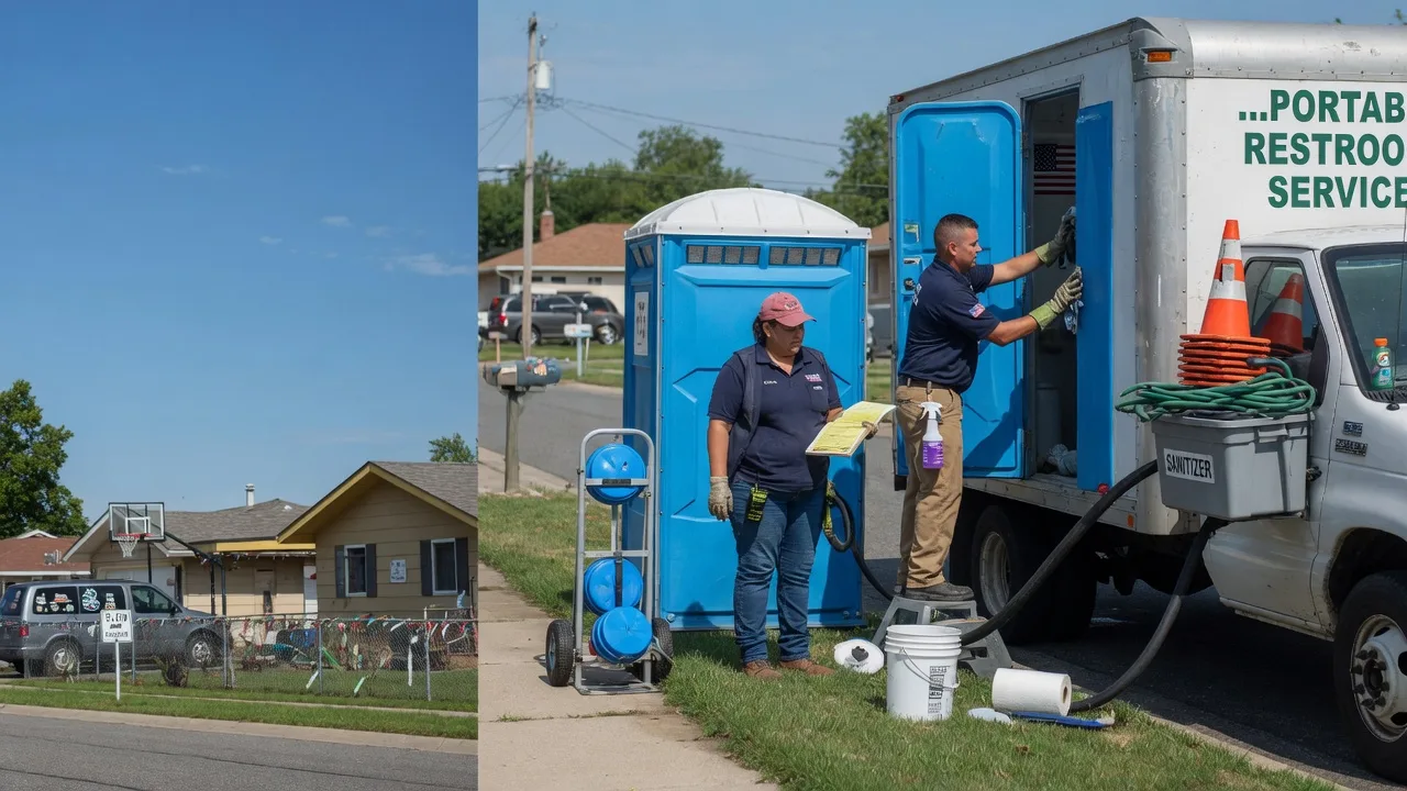 Portable Toilet Rental in Wolsey, SD near me